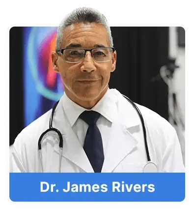 Dr. James Rivers portrait image for The Genius Wave™ neuroscience-inspired brainwave audio program